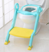 Load image into Gallery viewer, Baby Toilet Ladder Chair Potty Seat