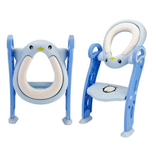 Load image into Gallery viewer, Kids Toilettes With Adjustable Ladder