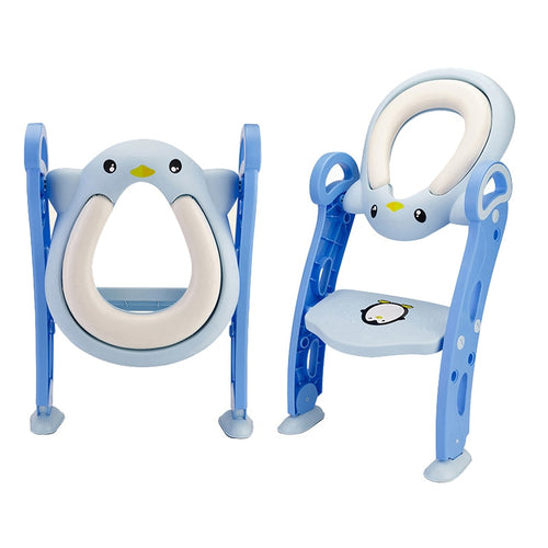 Kids Toilettes With Adjustable Ladder