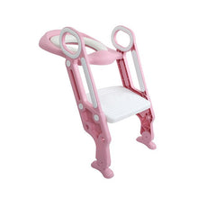 Load image into Gallery viewer, Practical Baby Toilet Seat Folding with Adjustable Ladder