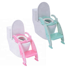 Load image into Gallery viewer, Baby Potty Toilet Trainer Seat Step Stool Ladder