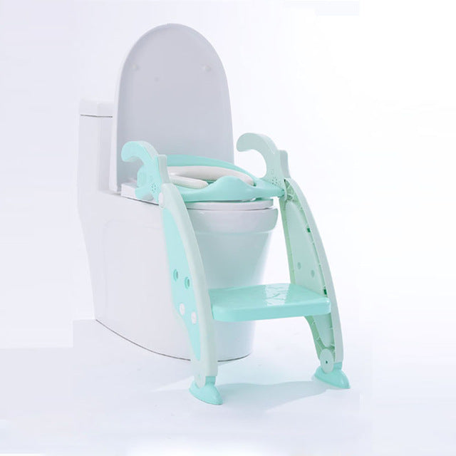 Baby Potty Toilet Trainer Seat Step Stool Ladder