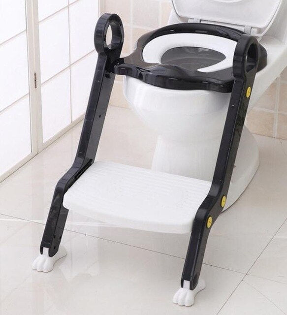 Baby Child Toilet Seat Folding Ladder