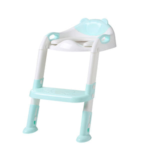 Infant Kids Toilet Training Seat with Adjustable Ladder