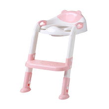 Load image into Gallery viewer, Infant Kids Toilet Training Seat with Adjustable Ladder