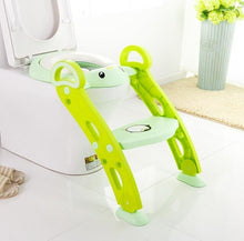 Load image into Gallery viewer, Baby Toilet Training Folding Potty Ladder