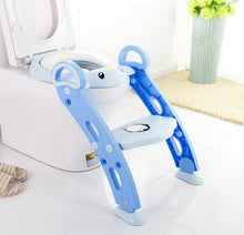 Load image into Gallery viewer, Baby Toilet Training Folding Potty Ladder