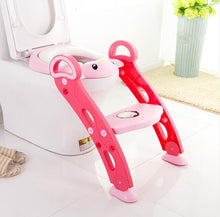 Load image into Gallery viewer, Baby Toilet Training Folding Potty Ladder