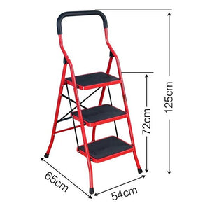 3/4/5 Steps Ladder Foldable Safety Ladder Non Slip