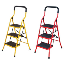 Load image into Gallery viewer, 3 Steps Step Ladder NonSlip