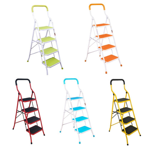 Foldable 4Steps Ladder Non Slip