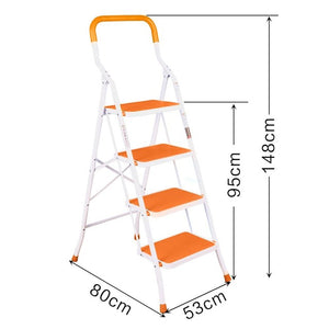 Foldable 4Steps Ladder Non Slip