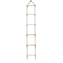 Load image into Gallery viewer, Children Climbing Wooden Rope Ladder